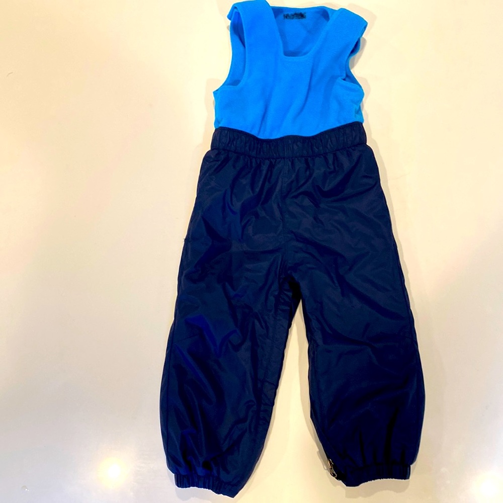 Columbia 3T snow pants with Velcro bib